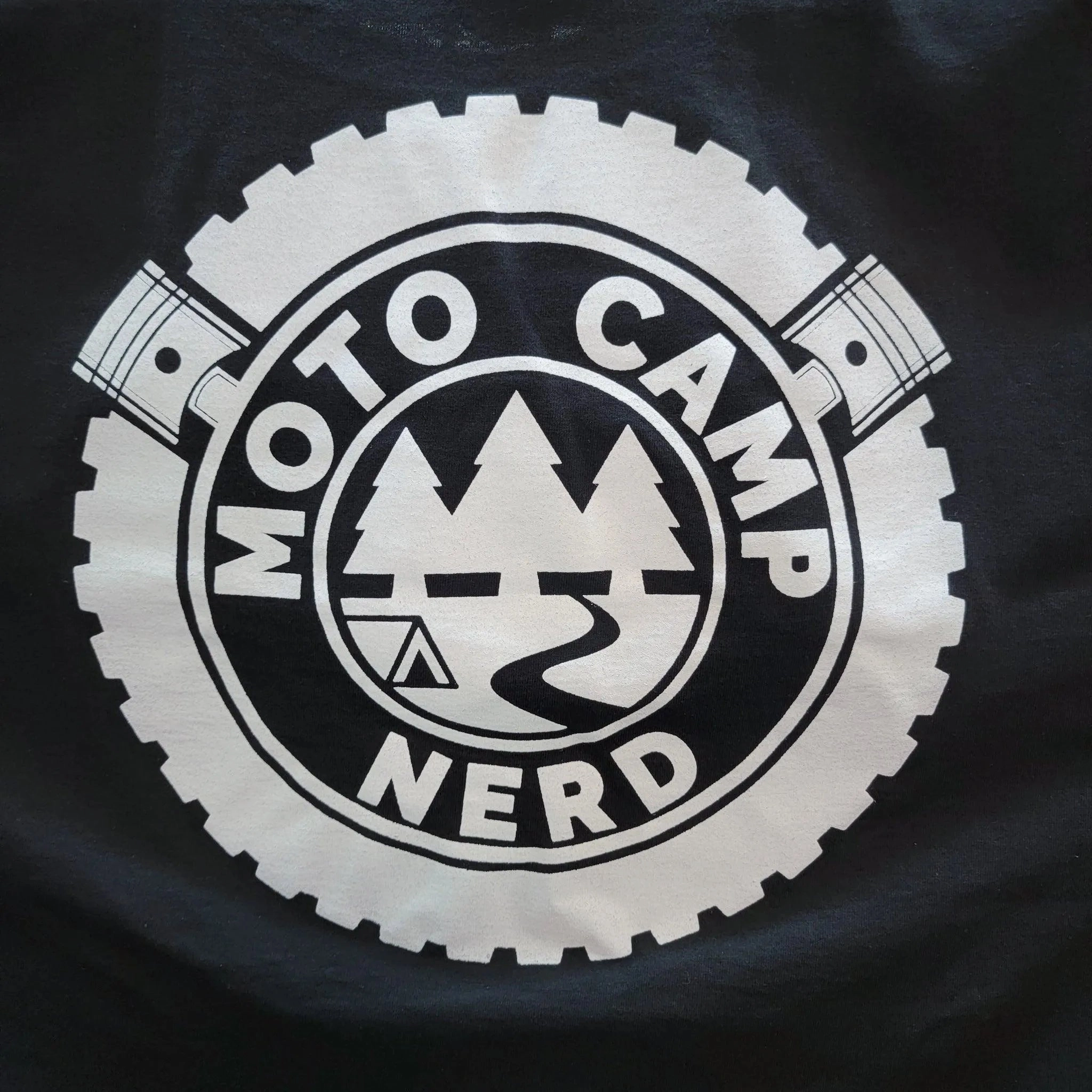 Moto Camp Nerd V-Twin T-Shirt