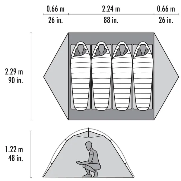 MSR Elixir 4 Tent
