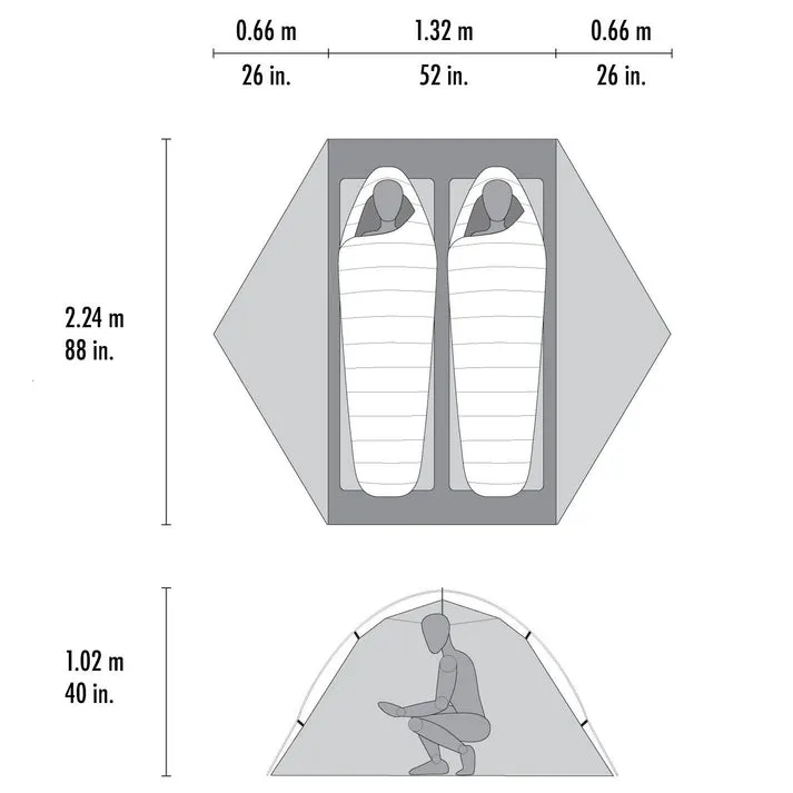 MSR Hubba Hubba LT 2P Tent