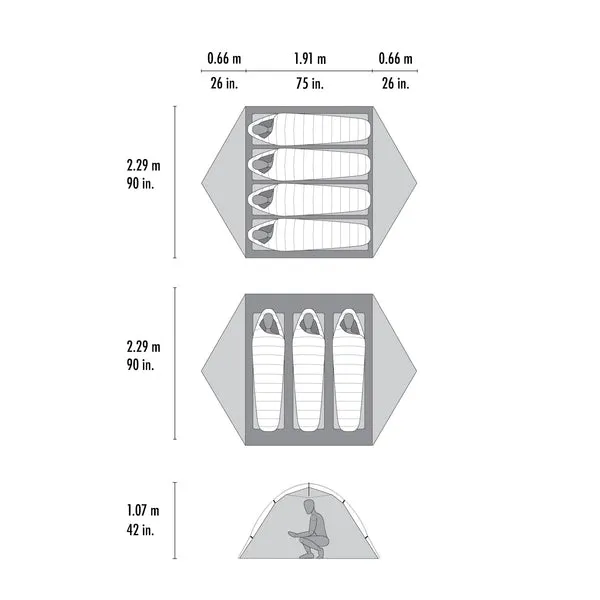 MSR Hubba Hubba LT 3P Tent
