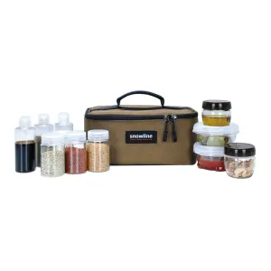  Multi Cruet Pack Gold Brown (10 Spice Case)