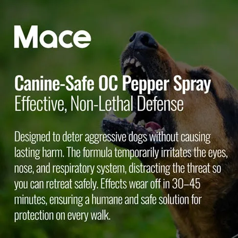 Muzzle Dog Repellent Pepper Spray