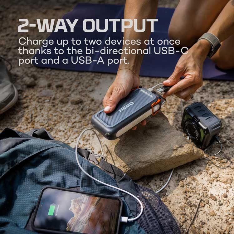 Nebo Rambler 20k Power Bank   Light