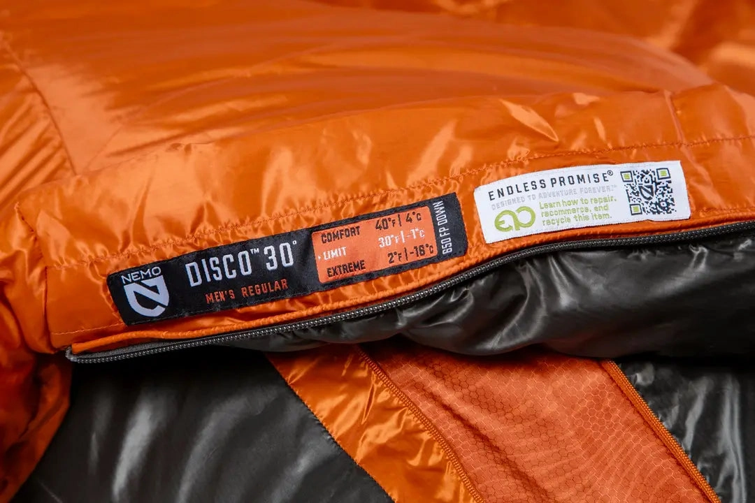 NEMO | Disco Mens Endless Promise Down Sleeping Bag 30F
