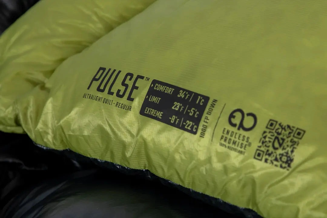 NEMO | Pulse Endless Promise Ultralight Backpacking Quilt 30F