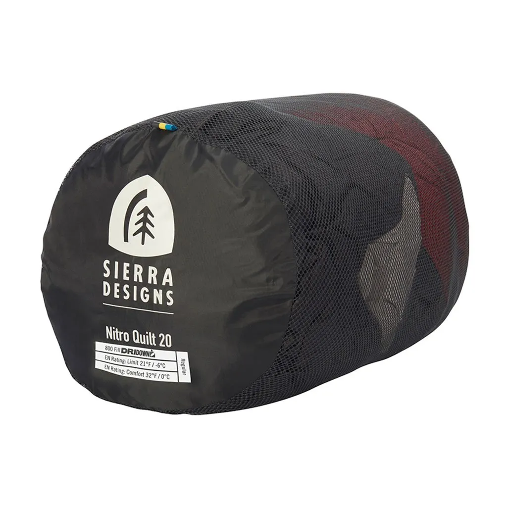 Nitro 800F 20F Down Quilt