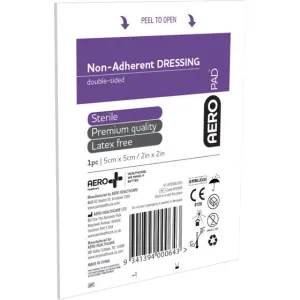NON ADHERENT DRESSING 5CM x 5CM