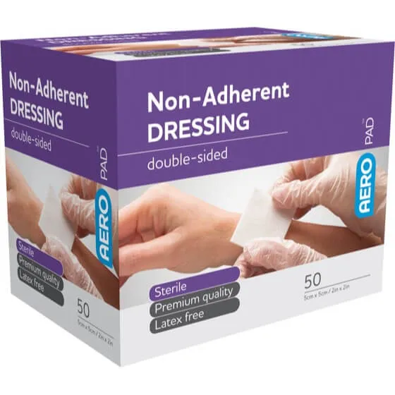 NON ADHERENT DRESSING 5CM x 5CM