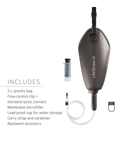 Peak Series Gravity Filter System - 3L