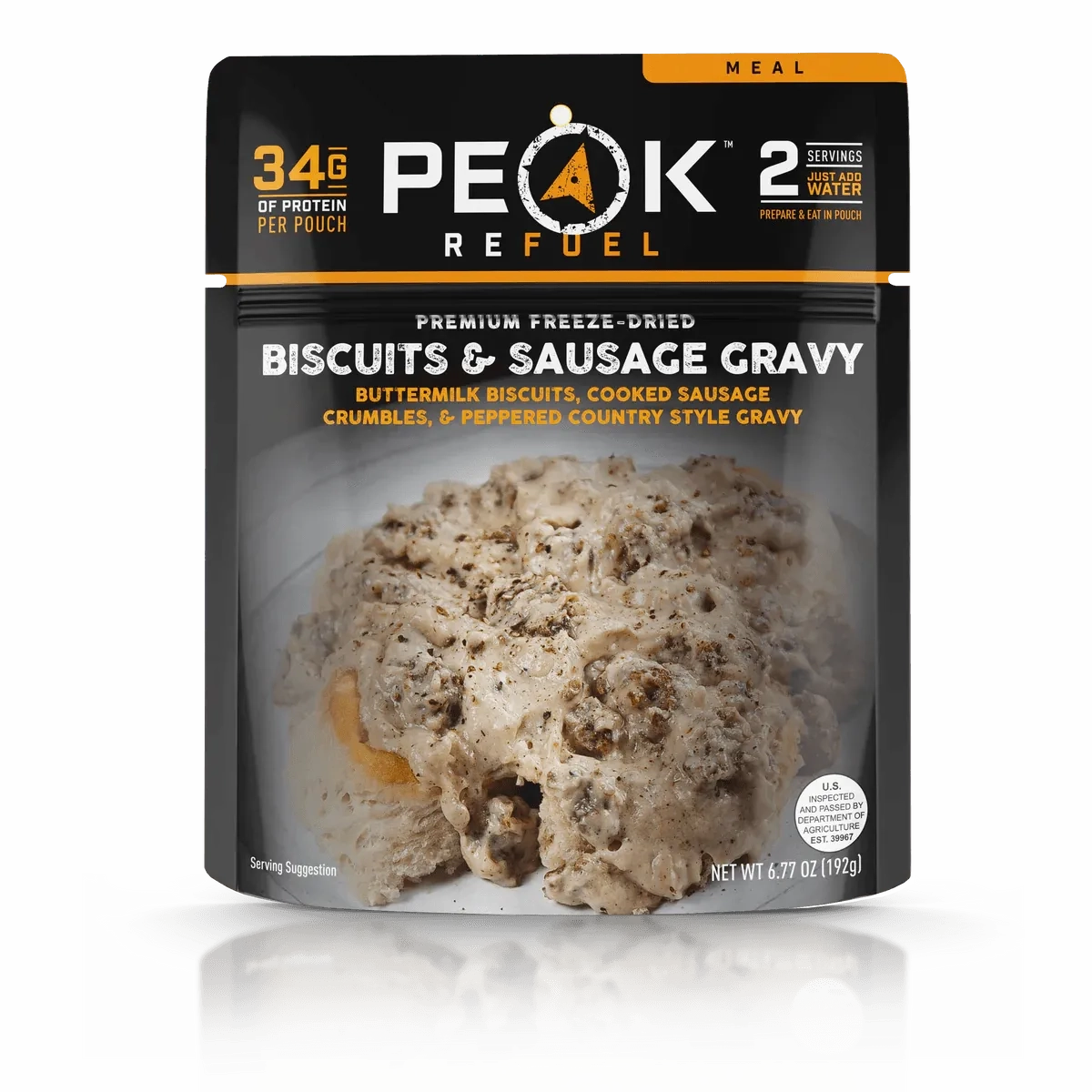 Peak Refuel | Biscuits & Sausage Gravy