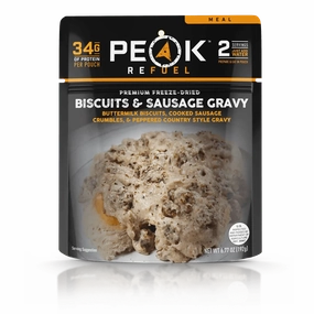 Peak Refuel | Biscuits & Sausage Gravy