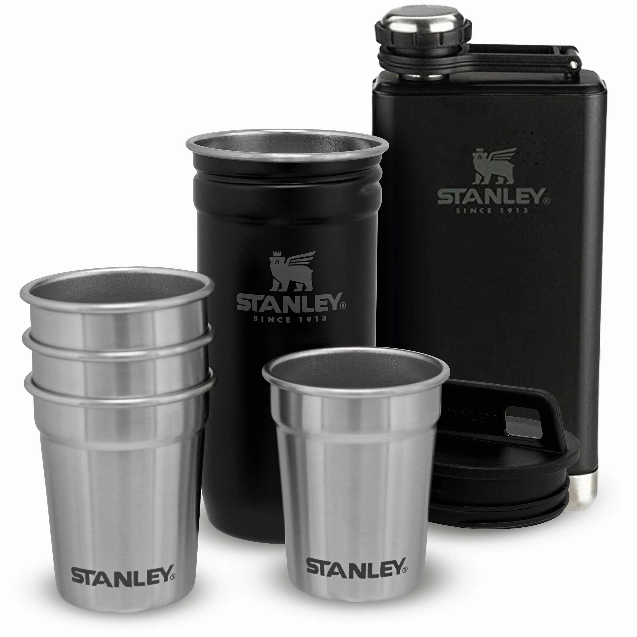 Pre-Party Shot Glass & Flask Set