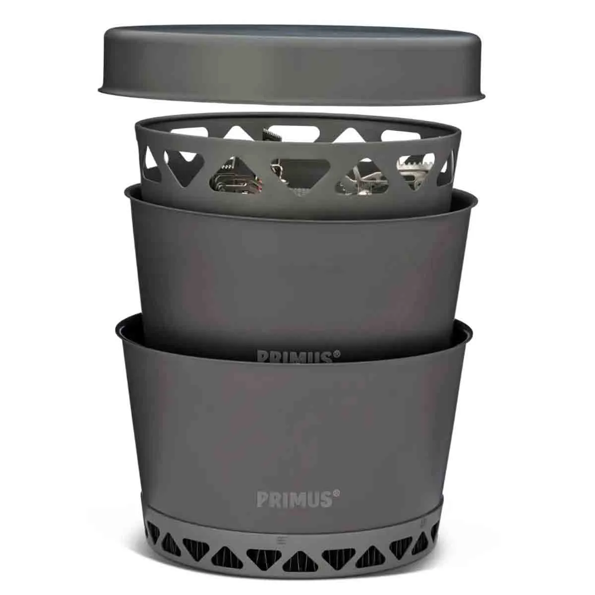  Primetech Stove Set 2x2.3Lwith pan