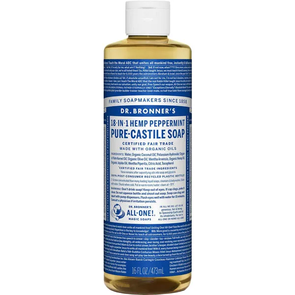 Pure-Castile Liquid Soap - 16 oz