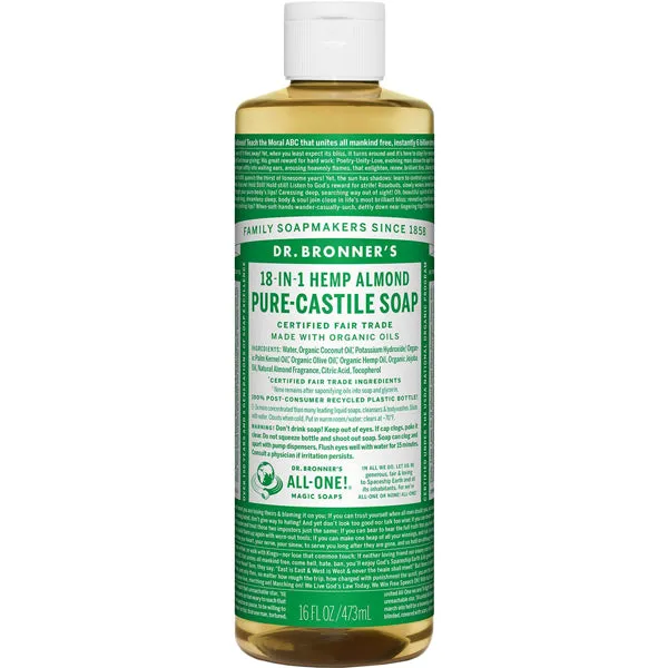 Pure-Castile Liquid Soap - 16 oz