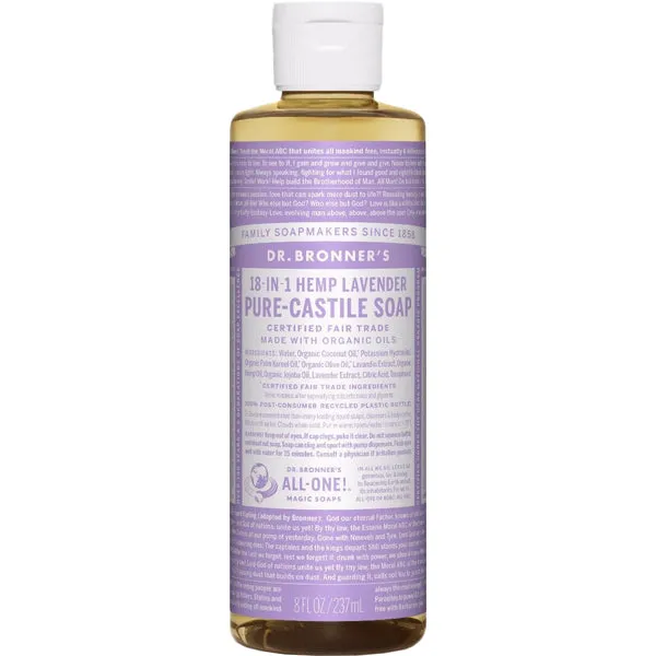 Pure-Castile Liquid Soap - 8 oz