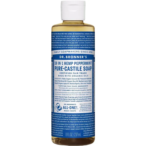 Pure-Castile Liquid Soap - 8 oz