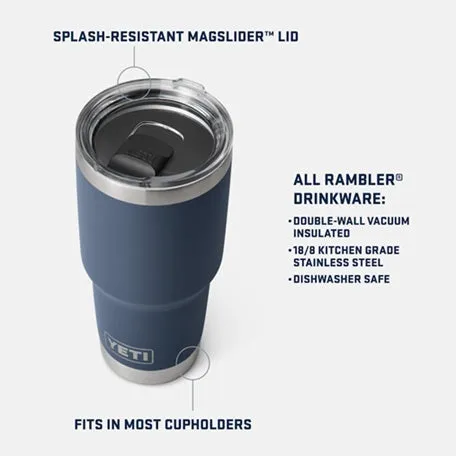 Rambler 30 oz. Tumbler with MagSlider Lid