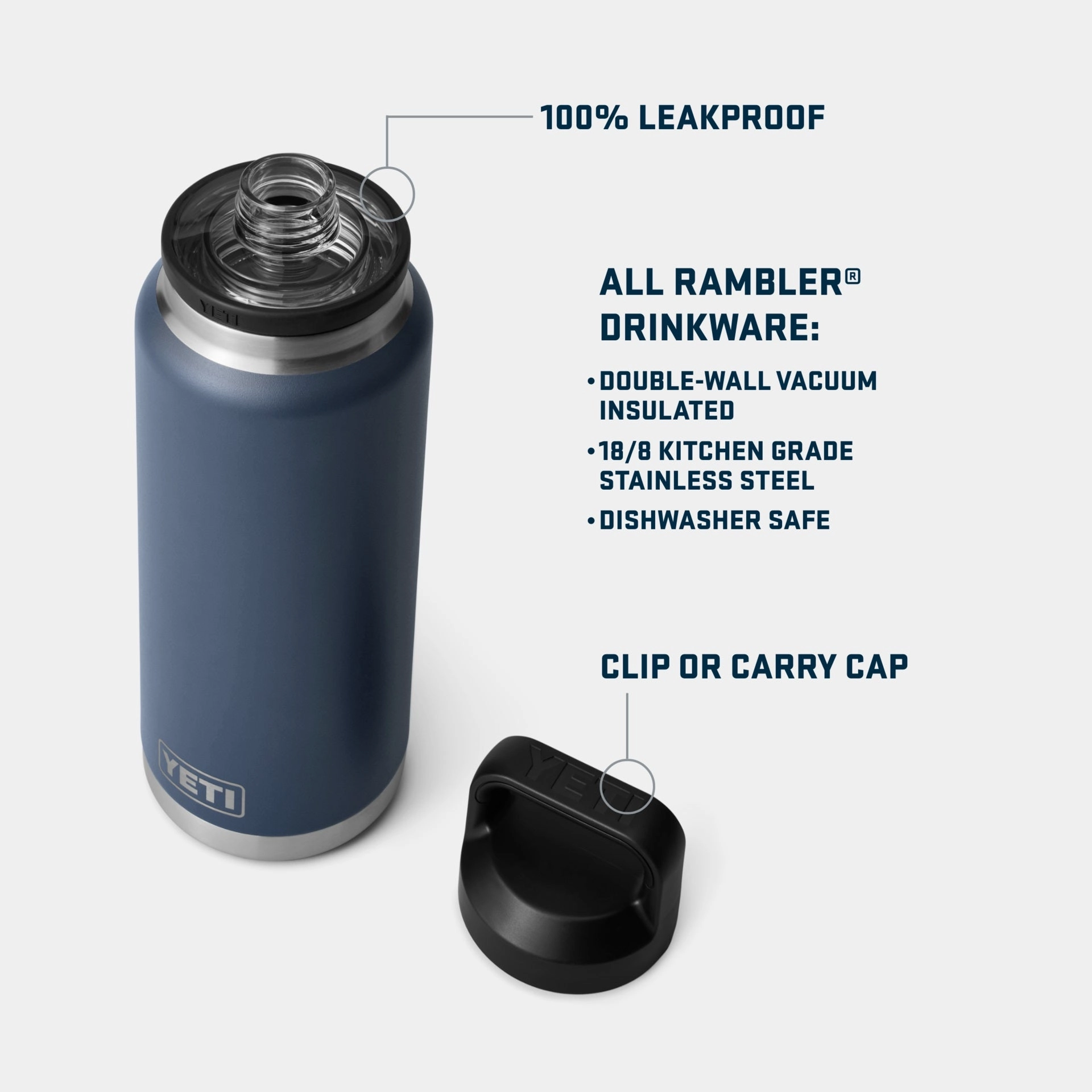 Rambler 36 oz. Water Bottle with Chug Cap