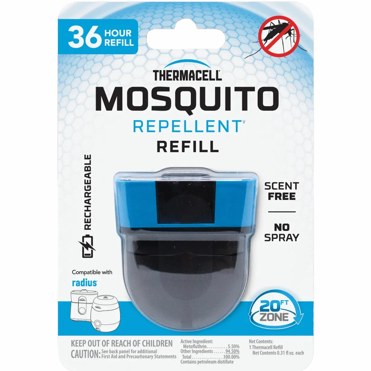 Rechargeable Mosquito Repellent Refill