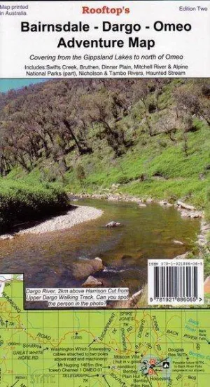 Rooftop's Bairnsdale Dargo Omeo Adventure Map