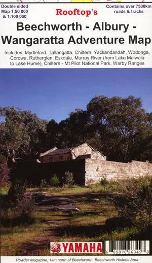 Rooftop's Beechworth Albury Wangaratta Adventure Map