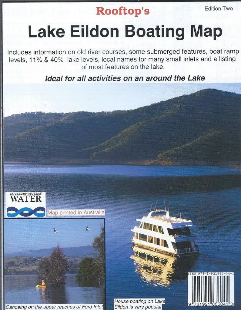 Rooftop's Lake Eildon Boating Map