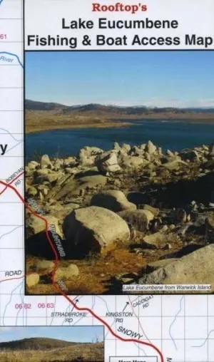 Rooftop's Lake Eucumbene Fishing and Boat Access Map