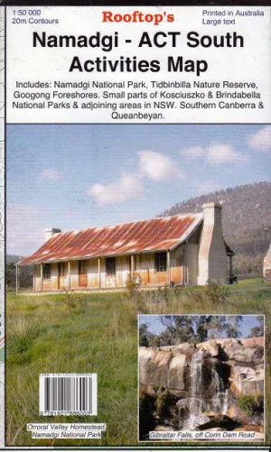 Rooftop's Namadgi - ACT South Activities Map