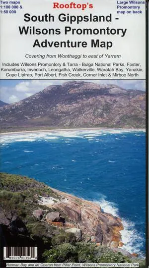 Rooftop's South Gippsland Wilsons Promontory Adventure Map