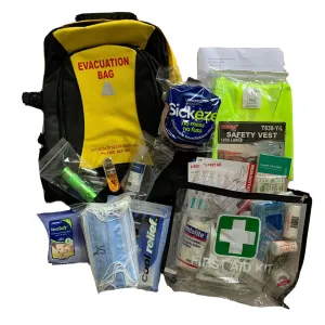 SCHOOL EVACUATION BAG Filled