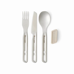 Sea to Summit | Detour Stainless Steel Cutlery Set - (3 Piece)
