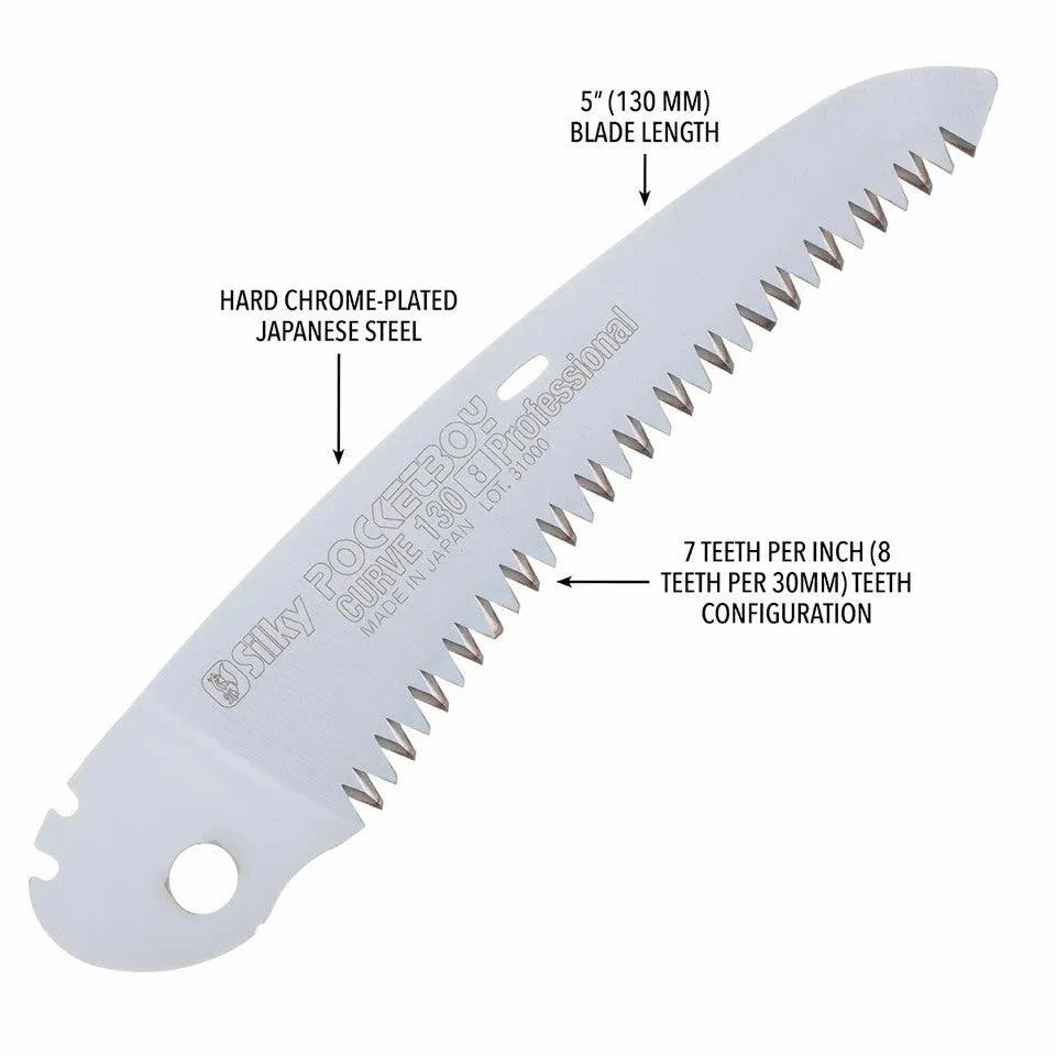 Silky | Pocketboy Curve 130MM Folding Saw