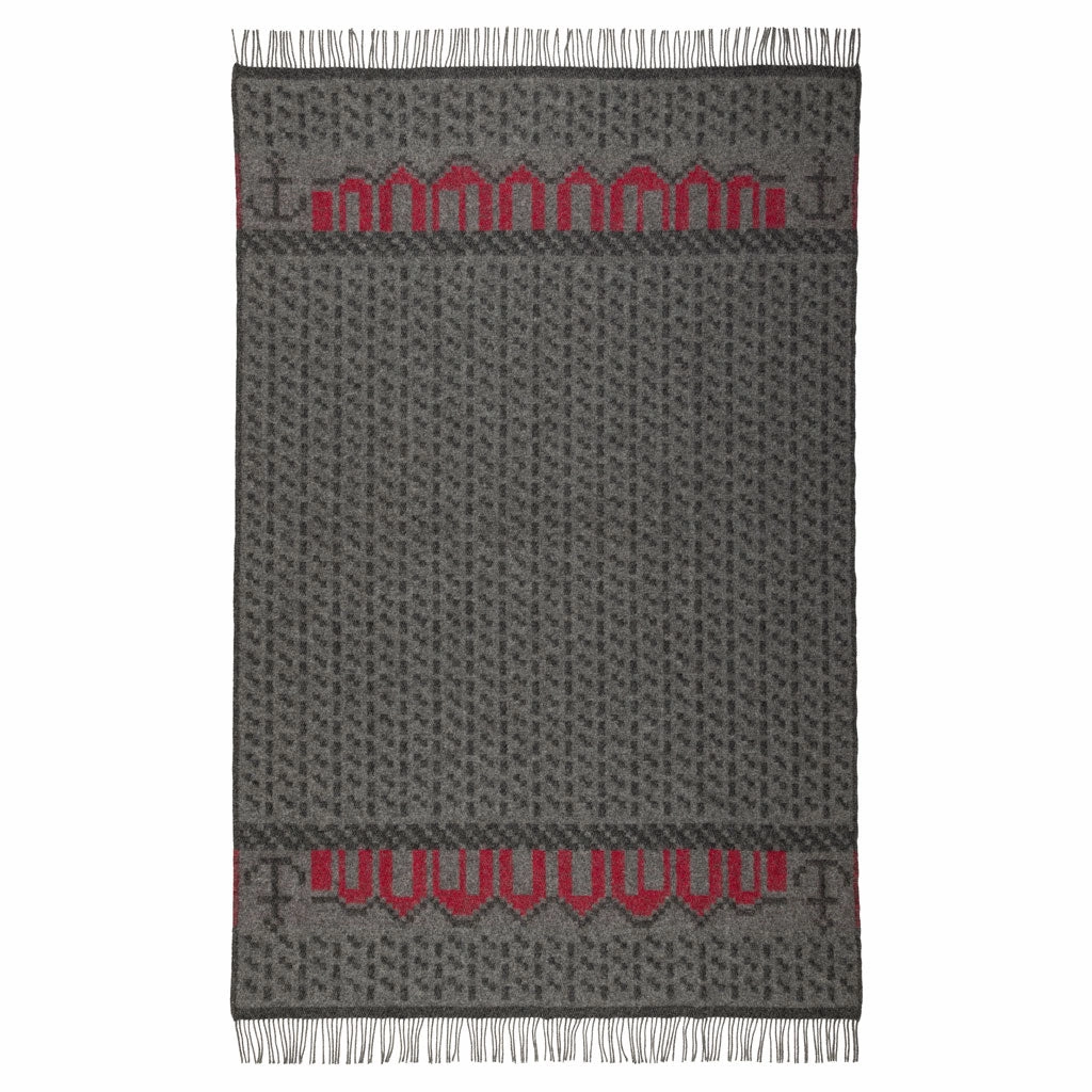 Skaft Gra Wool Blanket