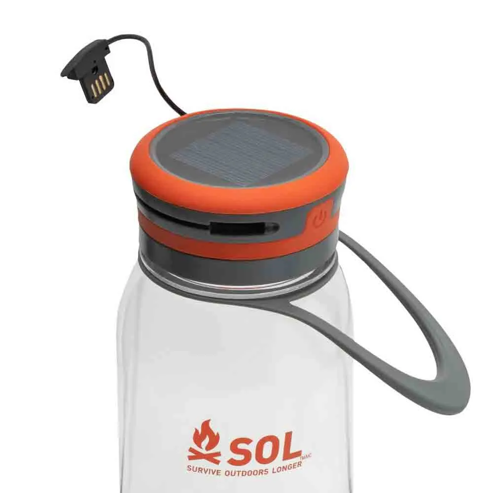  Solar Water Bottle Lantern