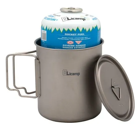 Space Saver Mug with Lid - Titanium (750 ML)