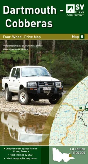 Spatial Vision Dartmouth - Cobberas 4x4 Map 5
