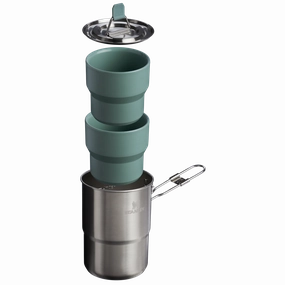Stanley | The Wildfare Go Two Cup Cookset 4-piece set | 1 QT