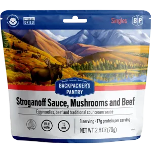 Stroganoff Sauce, Mushrooms & Beef