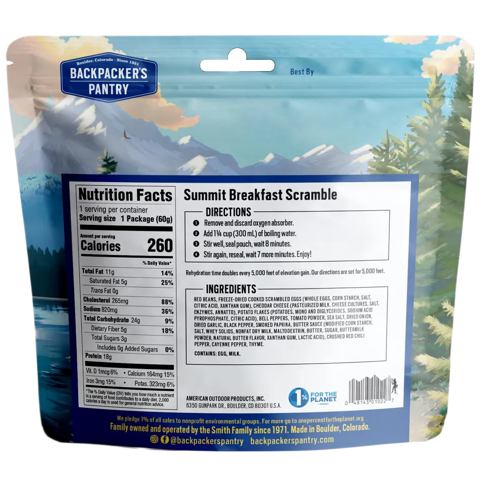 Summit Breakfast Scramble (1 Serving)