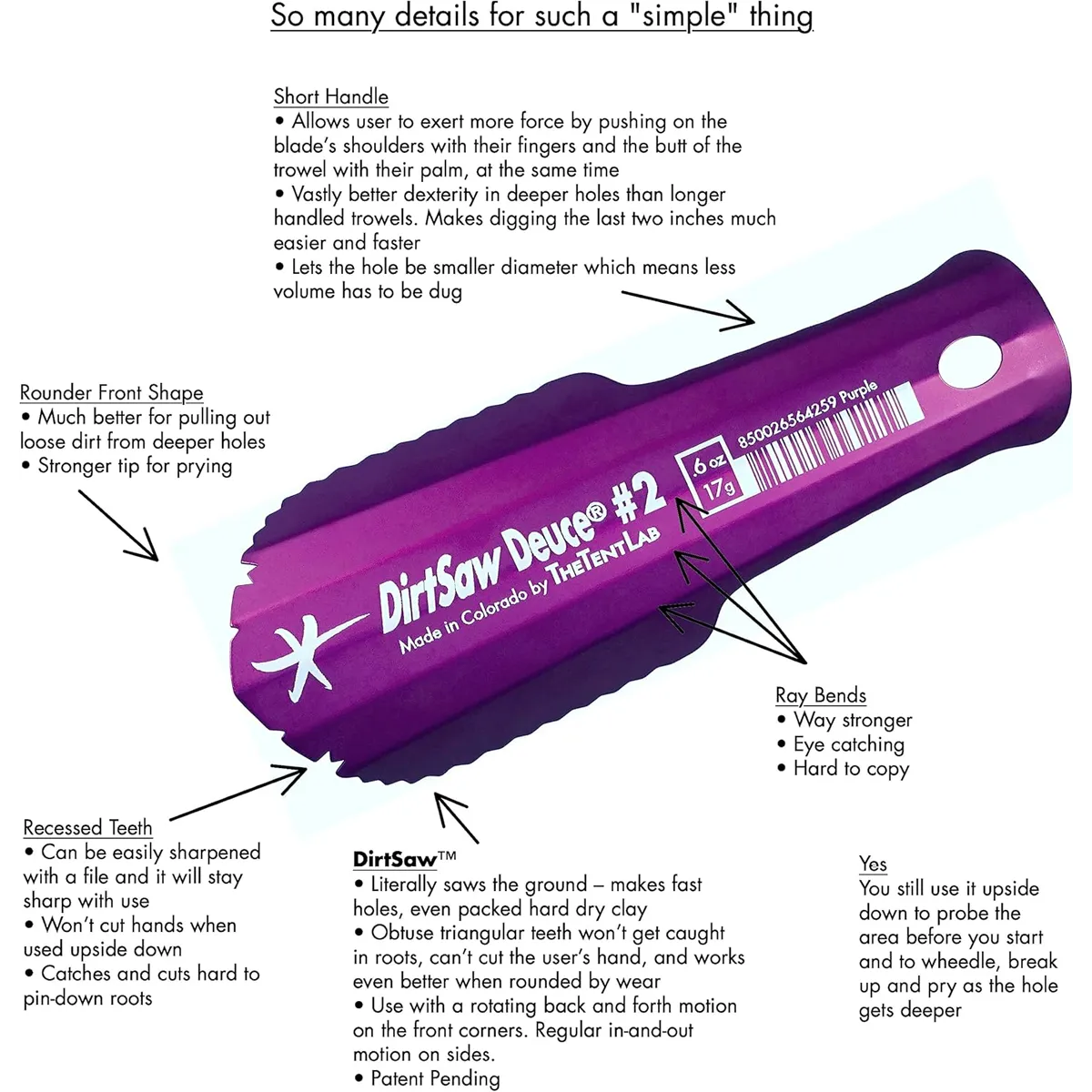 The Dirtsaw Deuce #2 Trowel