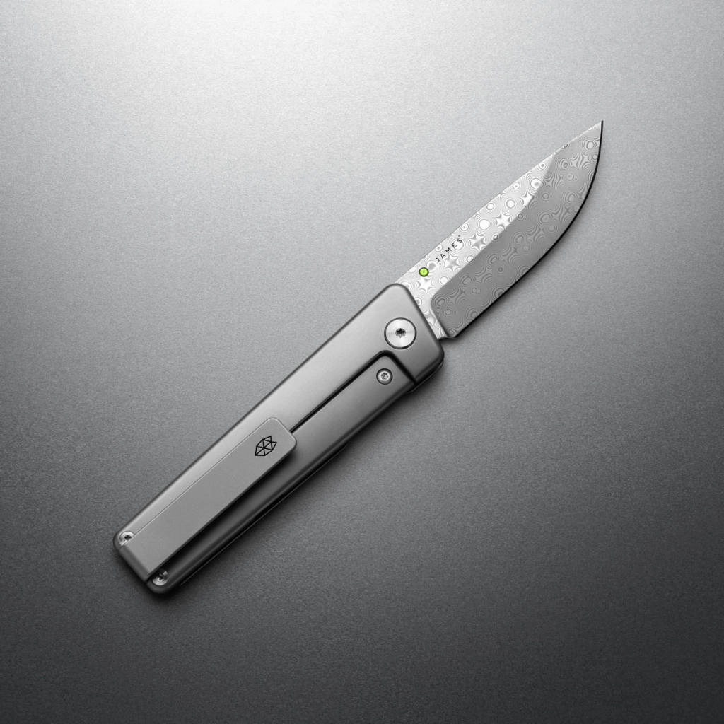 The Chapter 2 | Titanium   Damasteel