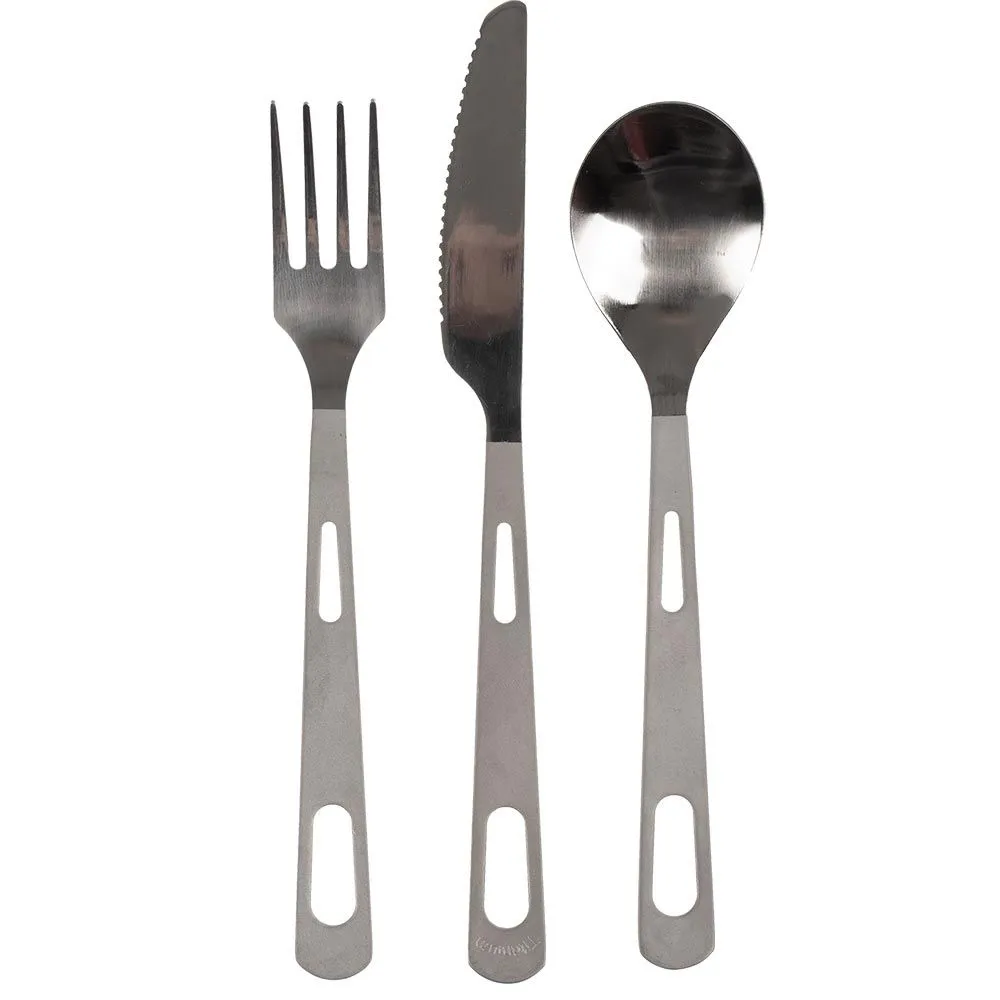 Titanium 3 Piece Cutlery Set