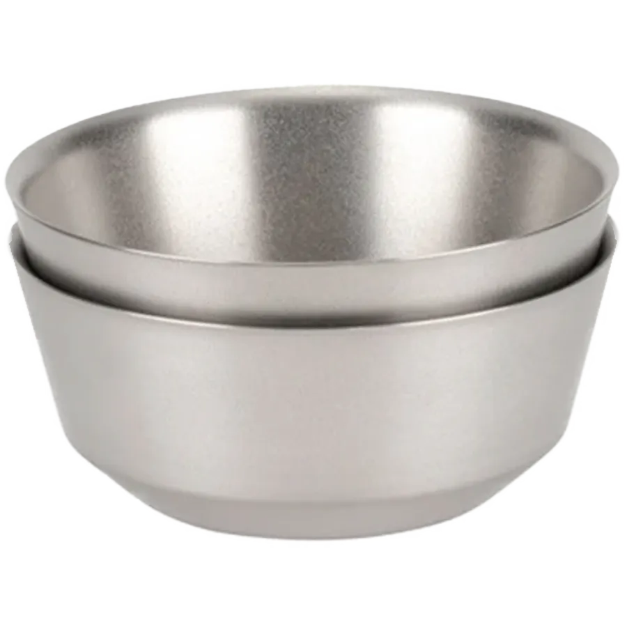 Titanium Double Bowl 600
