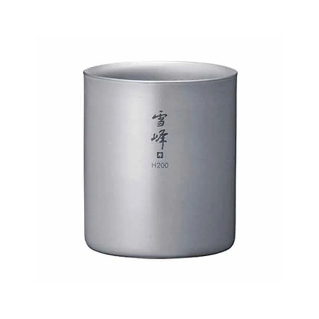 Titanium Double Wall Stacking Mug | H Series