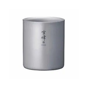 Titanium Double Wall Stacking Mug | H Series