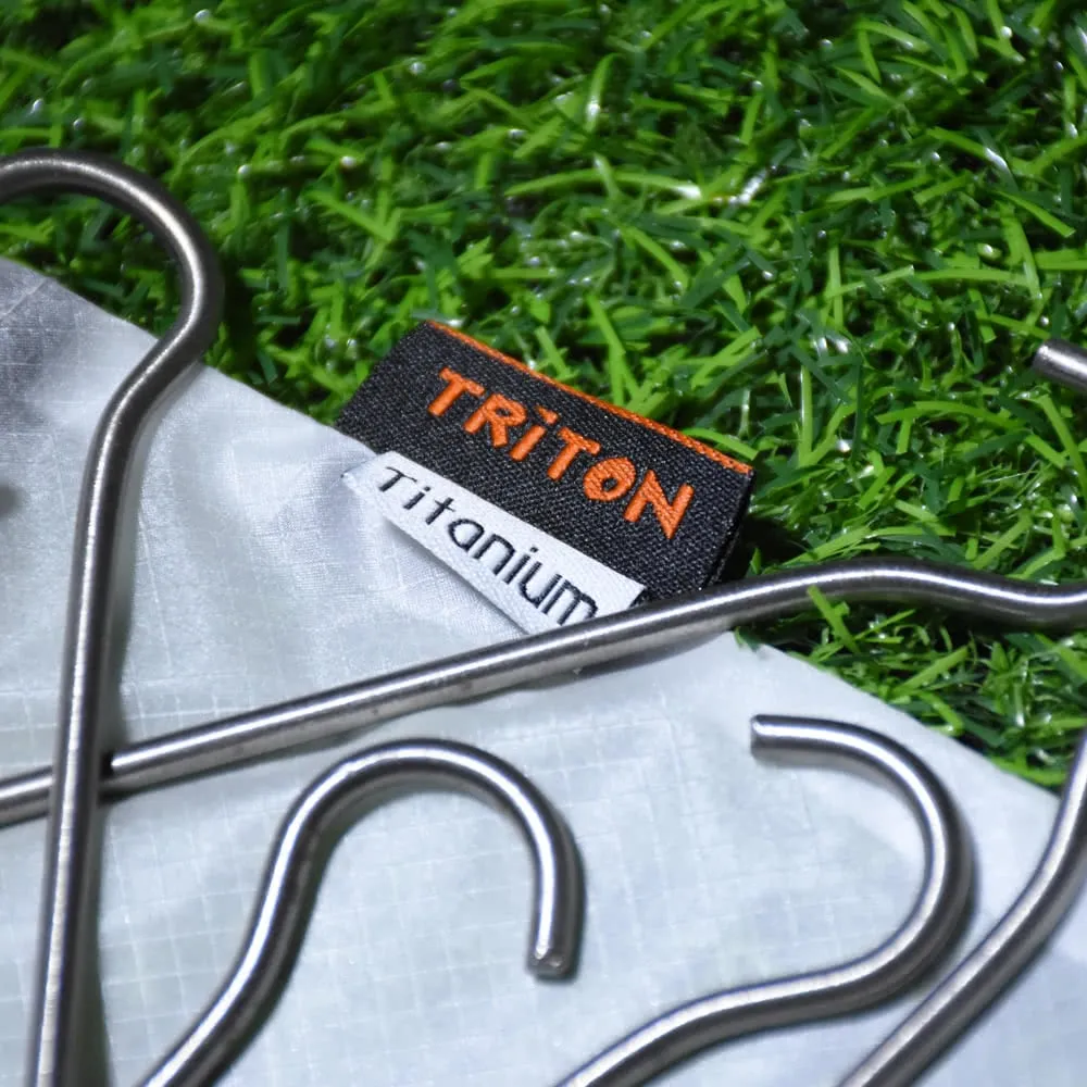  Titanium Hook Tent Stake