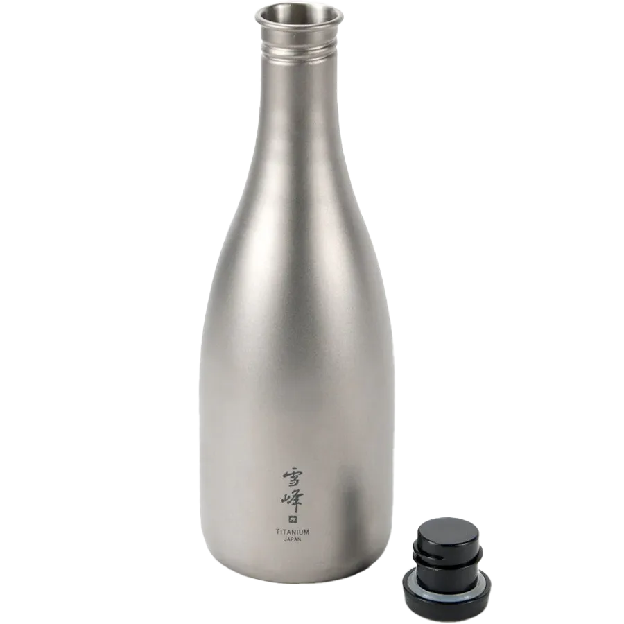 Titanium Sake Bottle