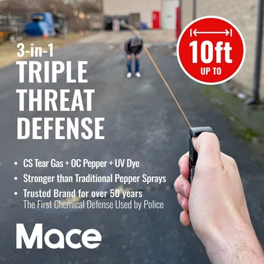 Triple Action Pocket Pepper Spray (10ft)