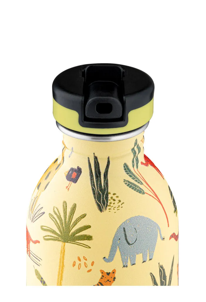 Urban Bottle 250ml - Jungle Friends (color lid)